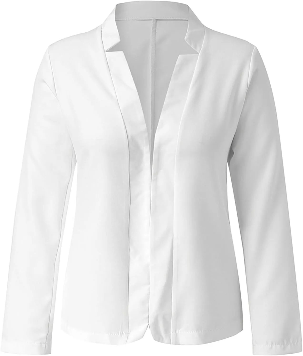 Womens Casual Blazers Pocketed Office Blazers Draped Open Front Cardigans Jacket Work Suit Lightweight Jackets