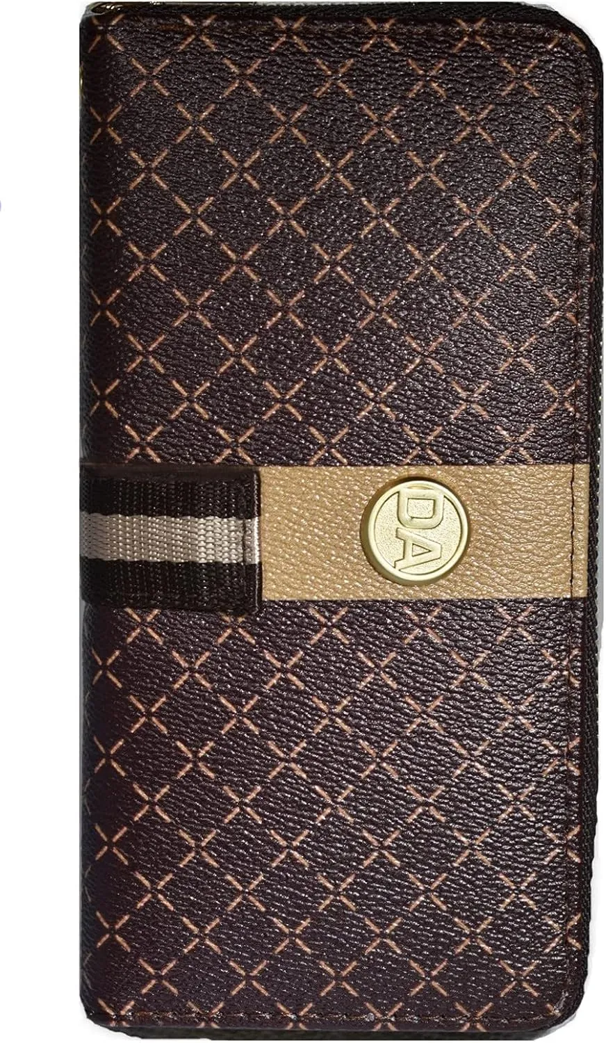 Women's Designer Wallet RFID Blocking DA Leather Wallets Large Phone Holder Wristlet wallets for women