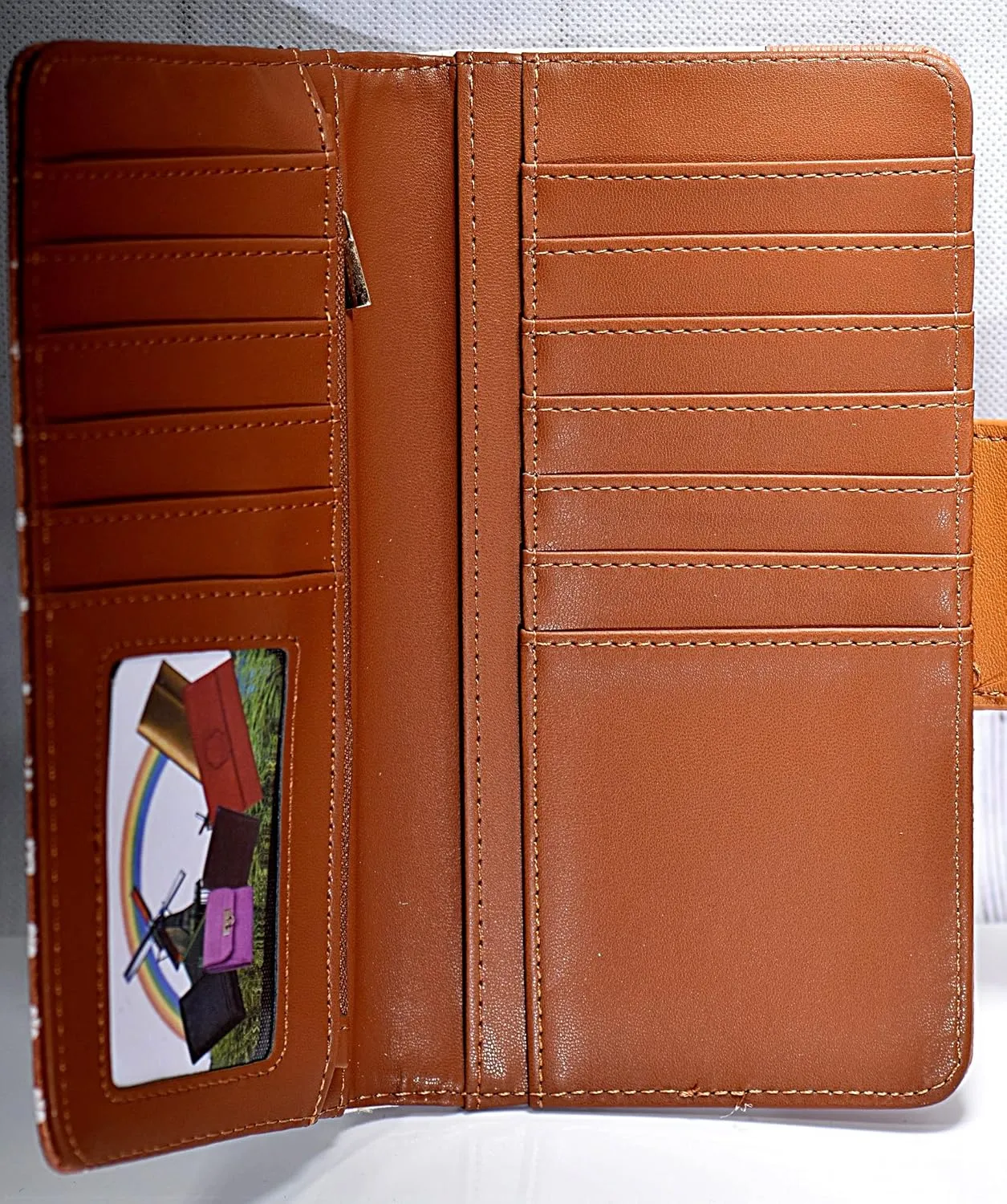 Women's Designer Wallet RFID Blocking DA Leather Wallets Large Phone Holder Wristlet wallets for women