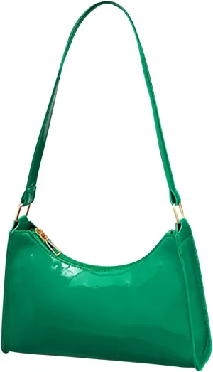 Women's Purses and Handbags Small Capacity Cute Patent Leather Shoulder Bags Shiny Evening Fashion Handbag