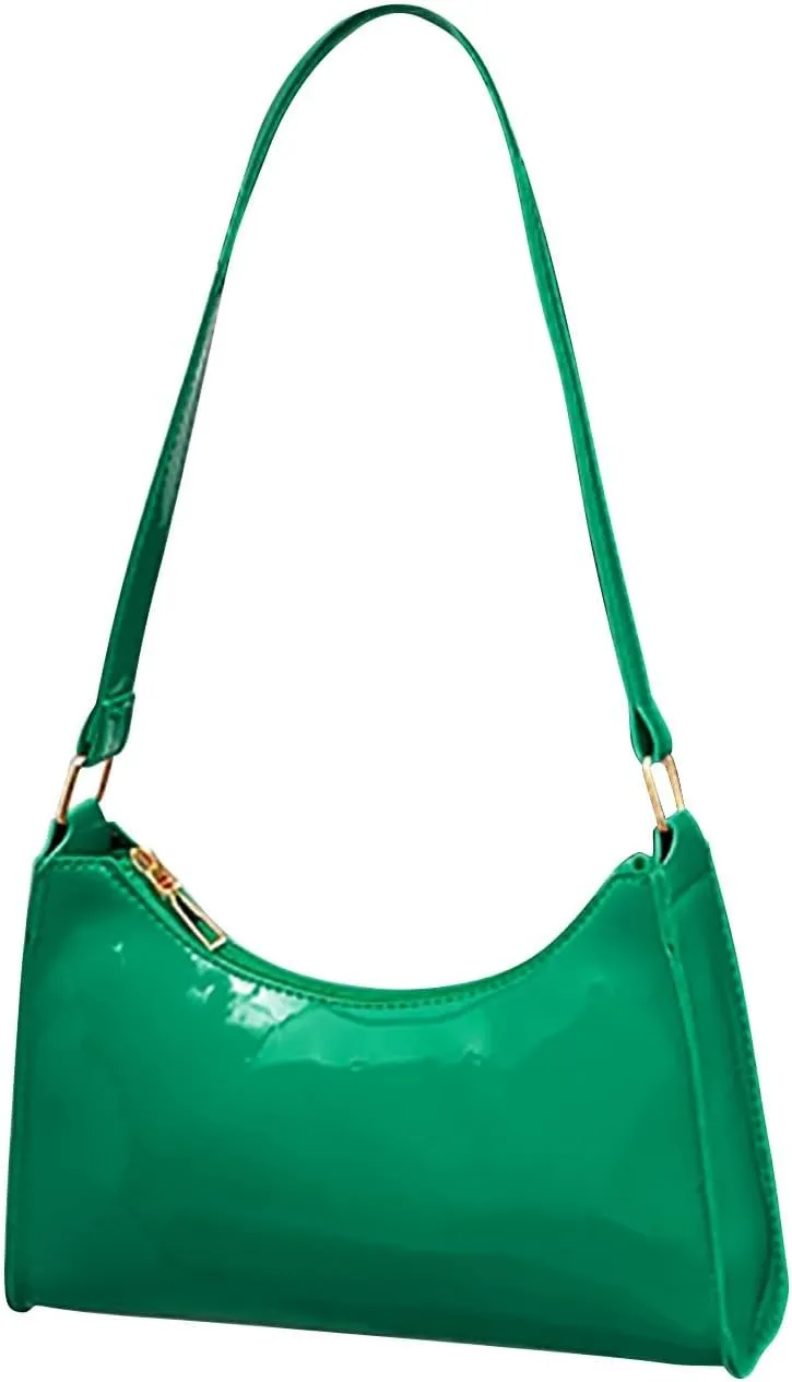 Women's Purses and Handbags Small Capacity Cute Patent Leather Shoulder Bags Shiny Evening Fashion Handbag