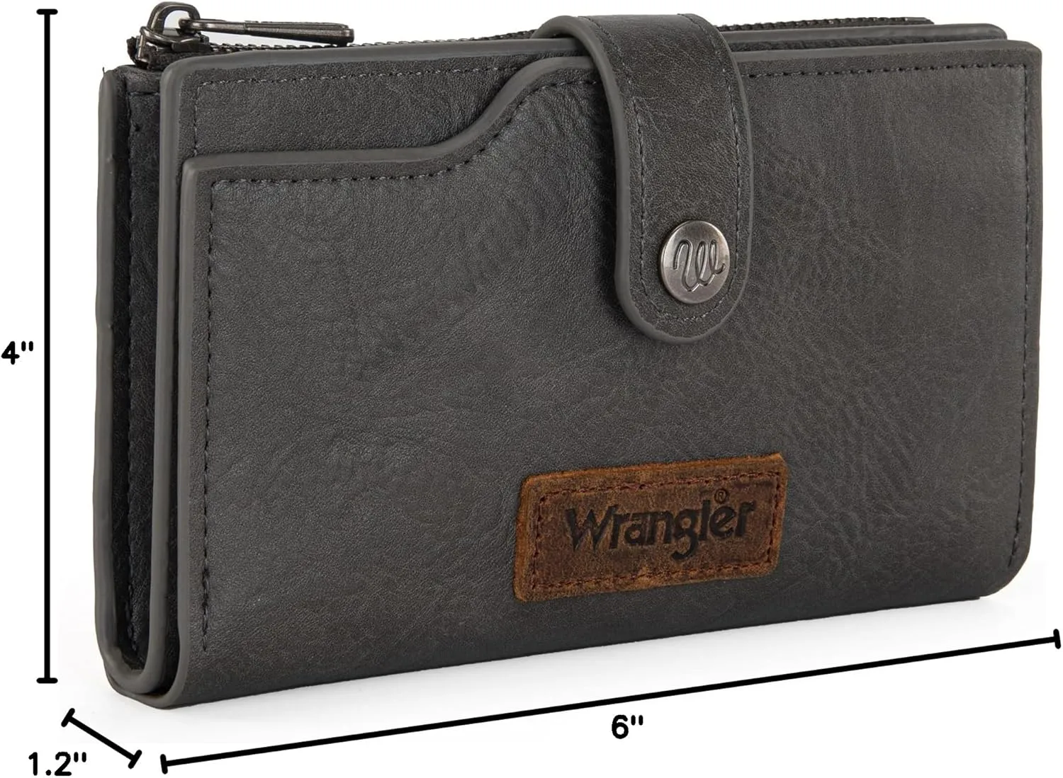 Wrangler Wallets for Women Slim Bifold Credit Card Holder