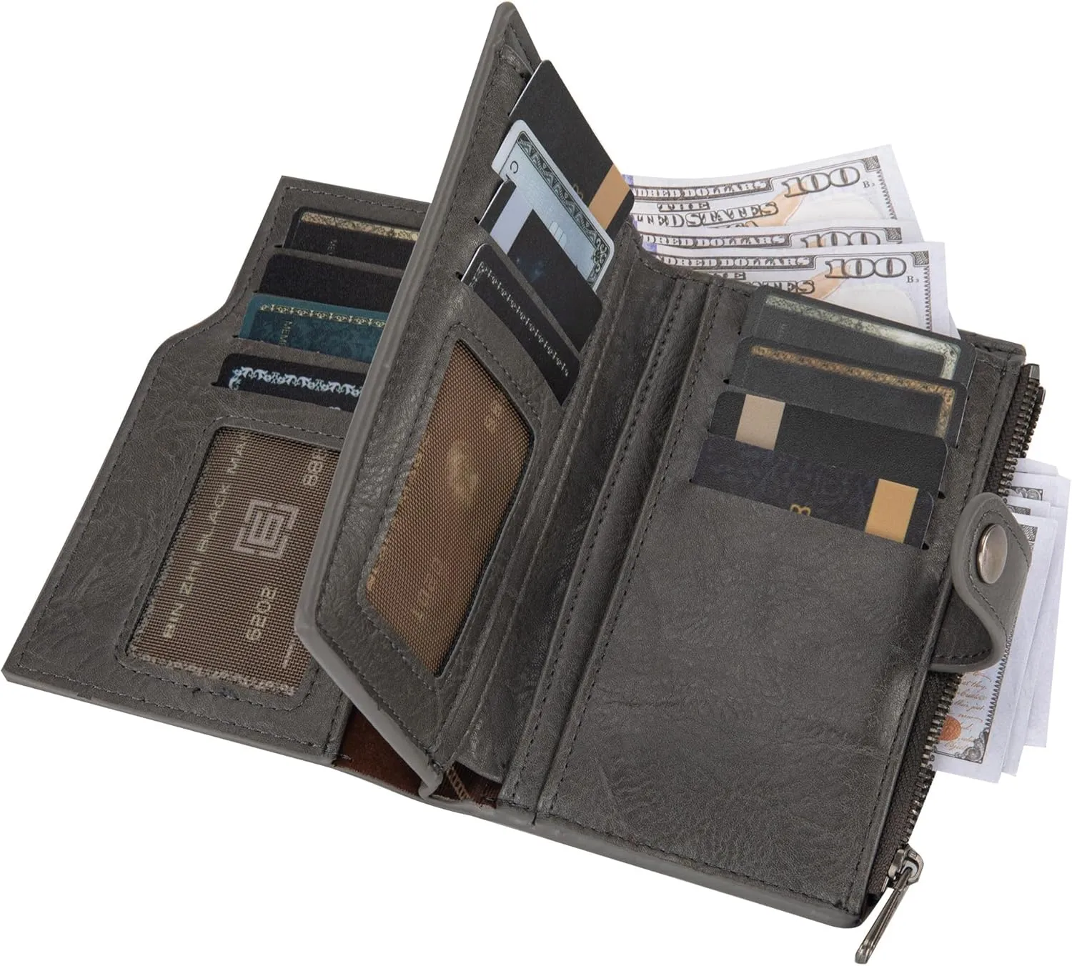 Wrangler Wallets for Women Slim Bifold Credit Card Holder